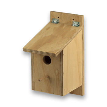 Nido de madera exterior 2 para Aves Silvestres (Desmontado)