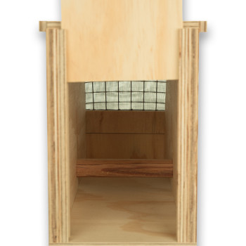 Transportín de madera Air Export Calm con 1 departamento para Cacatúas
