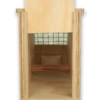 Transportín de madera Air Export Calm con 1 departamento para Cacatúas