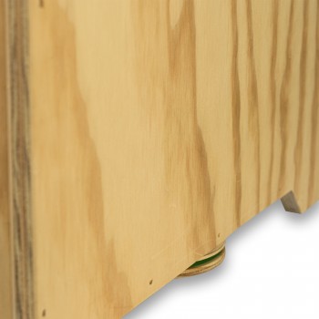 Cajón fotográfico de madera grande para pájaros