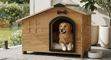 Casetas de madera para perros: cómo elegir el modelo adecuado