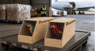Cómo transportar aves en avión: procedimientos para el envío como carga aérea